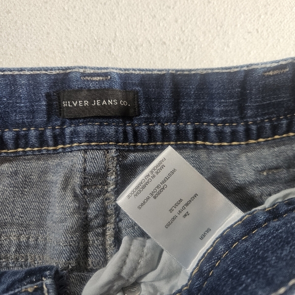 Silver Jeans Zac Straight Leg Jeans Men's 33x32 Medium Wash - Picture 5 of 8